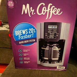 Mr Coffee 12 cup programmable coffeemaker